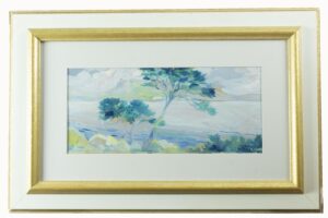 Gouache sobre Cartulina de Andrés Minnocci Herrera (Entre 1900 y 1910 – 1967)