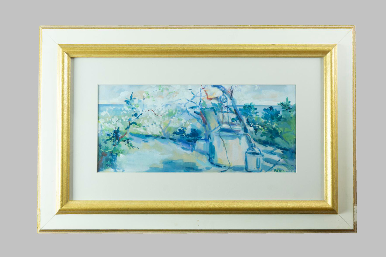 Gouache sobre Cartulina de Andrés Minnocci Herrera (Entre 1900 y 1910 – 1967)