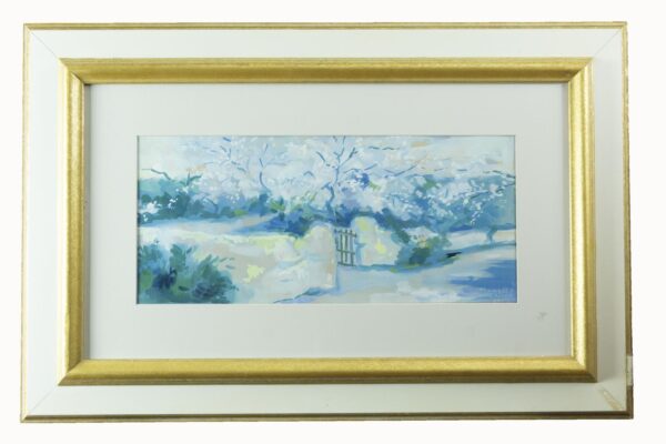 Gouache on Cardboard by Andrés Minnocci Herrera (between 1900 and 1910 – Palma, 1967)