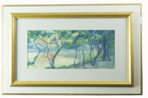 Gouache sobre Cartulina de Andrés Minnocci Herrera (Entre 1900 y 1910 – 1967)