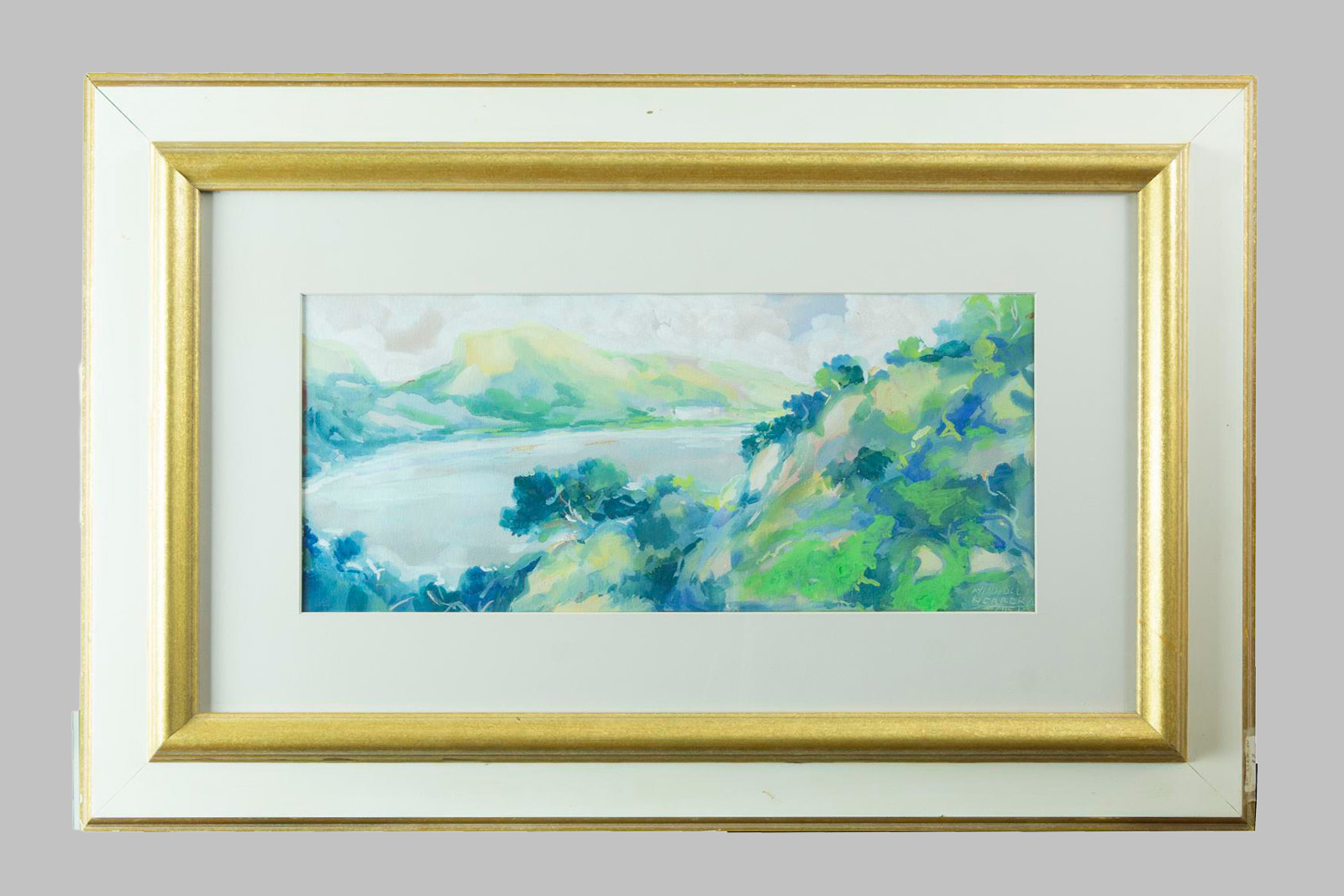 Gouache sobre Cartulina de Andrés Minnocci Herrera (Entre 1900 y 1910 – 1967)