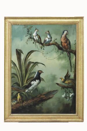 Óleo sobre Tela: Aves