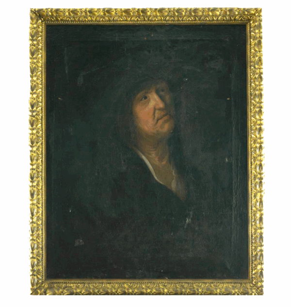 Oil on Canvas: Man Portrait