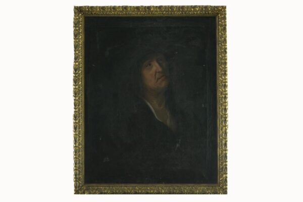 Óleo sobre Tela: Retrato Hombre