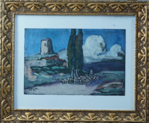 Pastel Painting by Jean Guindon (1883 - 1976)