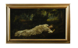 Retrato de Mujer – Óleo sobre Lienzo, Siglo XIX