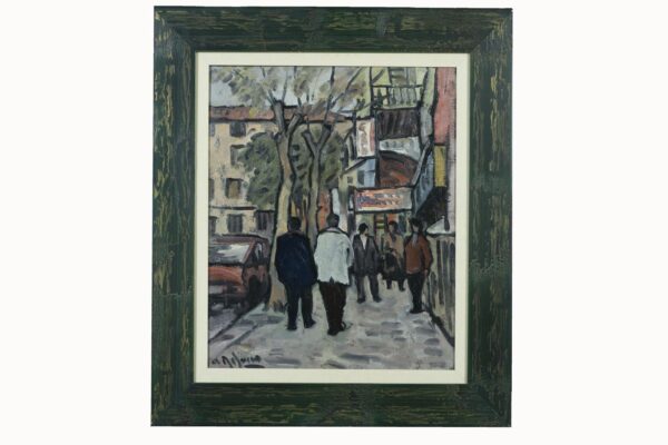 Óleo sobre Tela de Alceu Ribeiro (1919 - 2013)