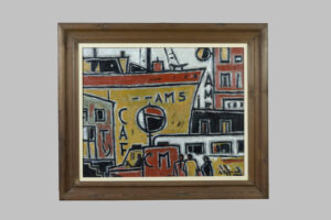 Óleo sobre Tela de Alceu Ribeiro (1919 - 2013)