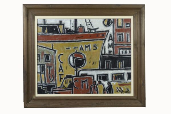 Óleo sobre Tela de Alceu Ribeiro (1919 - 2013)