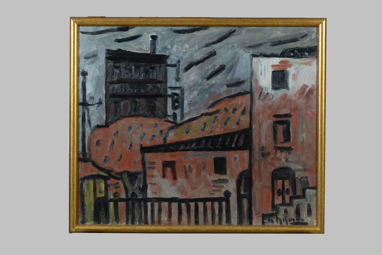 Óleo sobre Tela de Alceu Ribeiro (1919 - 2013)