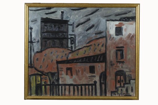 Óleo sobre Tela de Alceu Ribeiro (1919 - 2013)