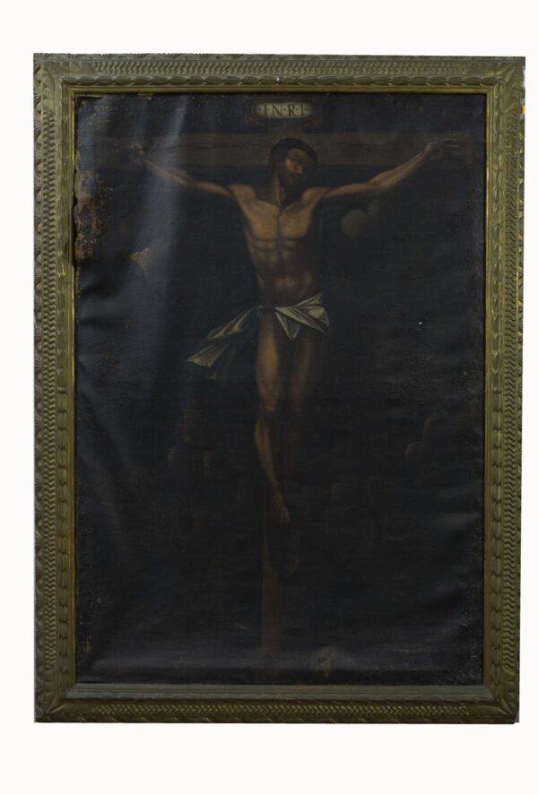 Óleo sobre Tela: Tema Religioso