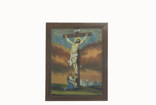 Pintura sobre Cristal: Tema Religioso