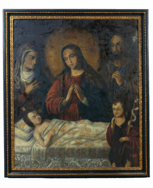 Oil on Canvas: Religious Theme