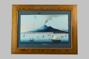 Pareja Gouaches: Volcán Etna