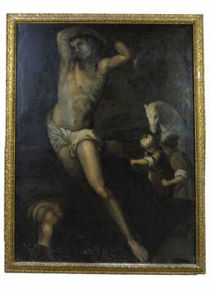 Martirio de San Sebastián - Siglo XVII
