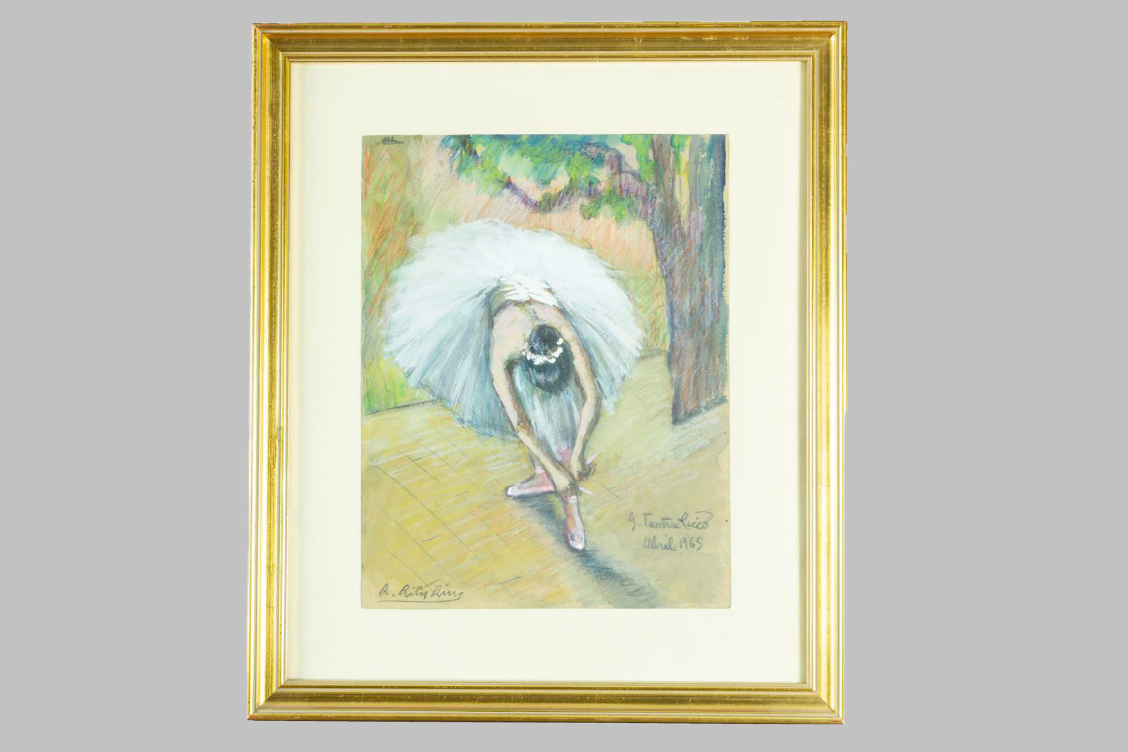 Gouache sobre Papel de Ramón Ribas Rius (1903 - 1983)
