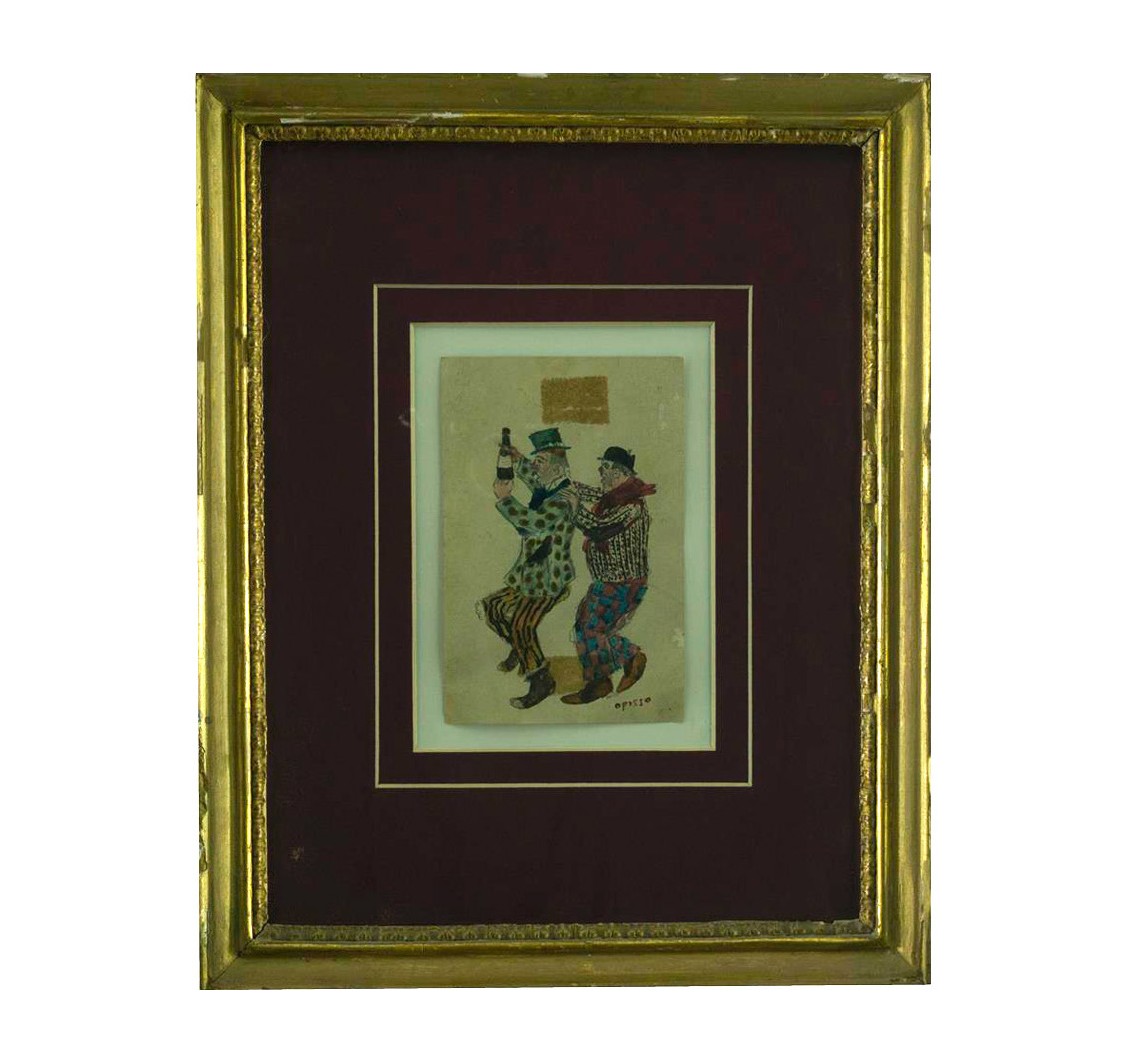 Acuarela de Ricardo Opisso (1880–1966)