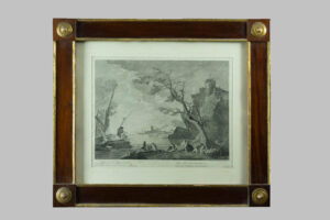 Cuatro Grabados de Vernet, Francesco del Pedro y Nicolo Cavalli