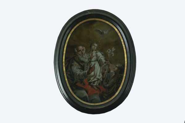 Pintura sobre Cristal: Tema Religioso