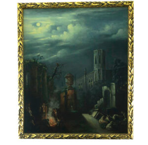 Paisaje Nocturno - Escuela Italiana, finales del siglo XVIII