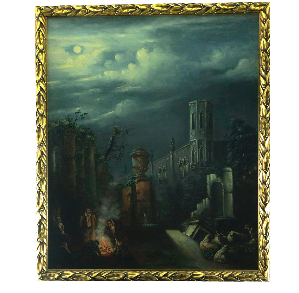 Paisaje Nocturno - Escuela Italiana, finales del siglo XVIII