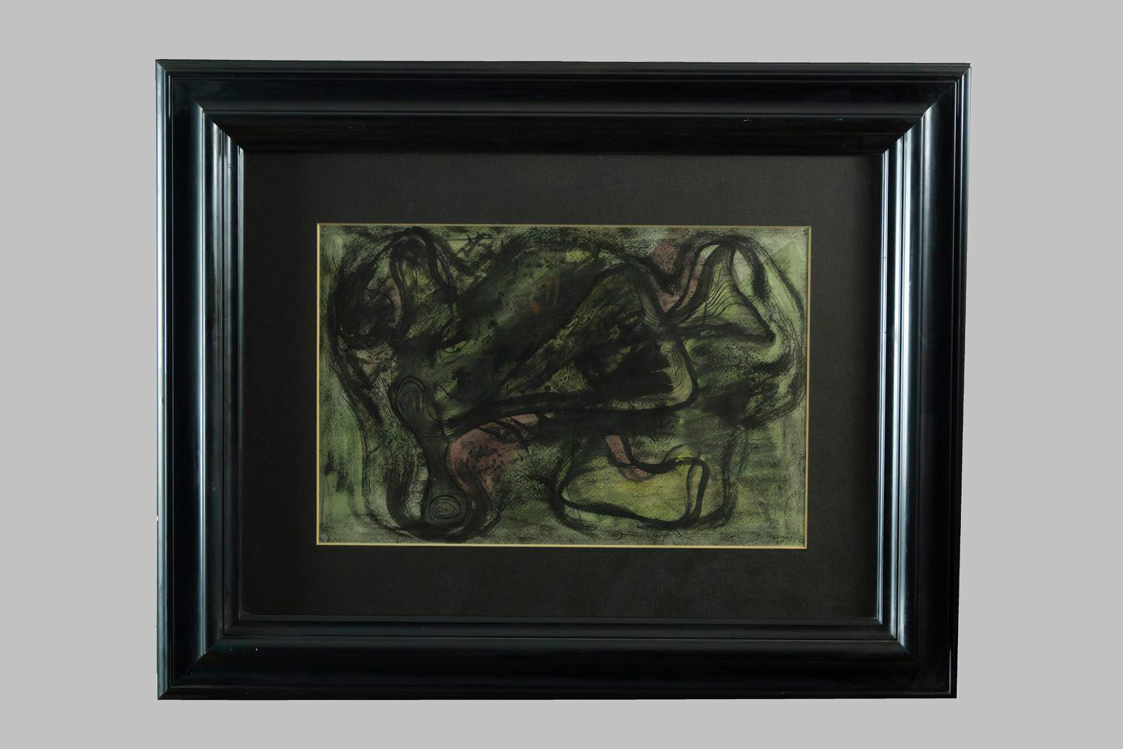 Pastel Painting by Juli Ramis (Mallorca, 1909 - 1990)