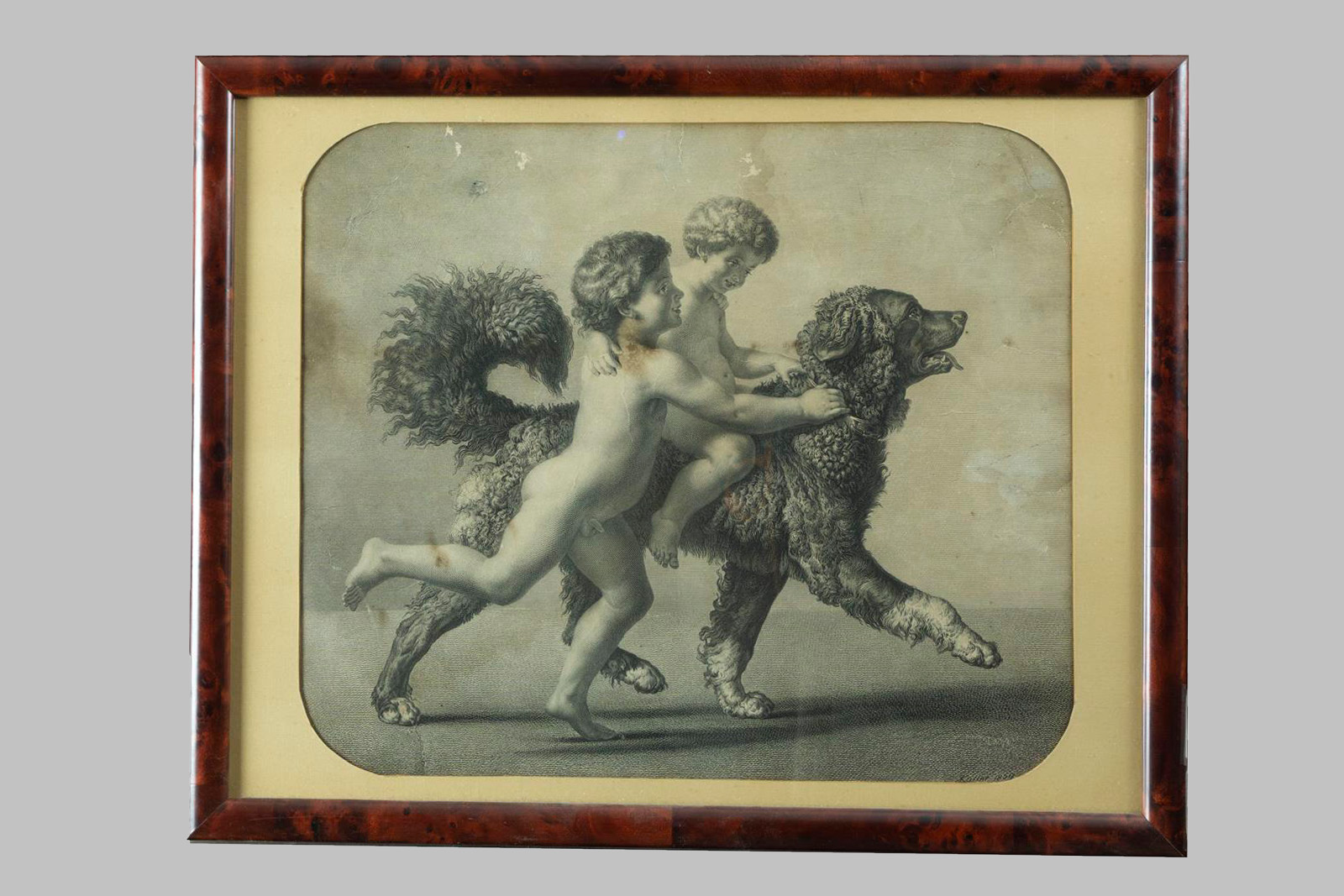 Grabado de Rudolf Johann Koller (1828-1905)