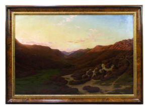 Óleo sobre Lienzo de Carl Gotfred Würtzen (Dinamarca, 1825–1880)