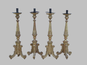 Two Pairs Empire Candlesticks