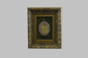 Embroidered Oval Reliquary