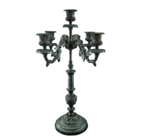 Pareja Candelabros de Metal