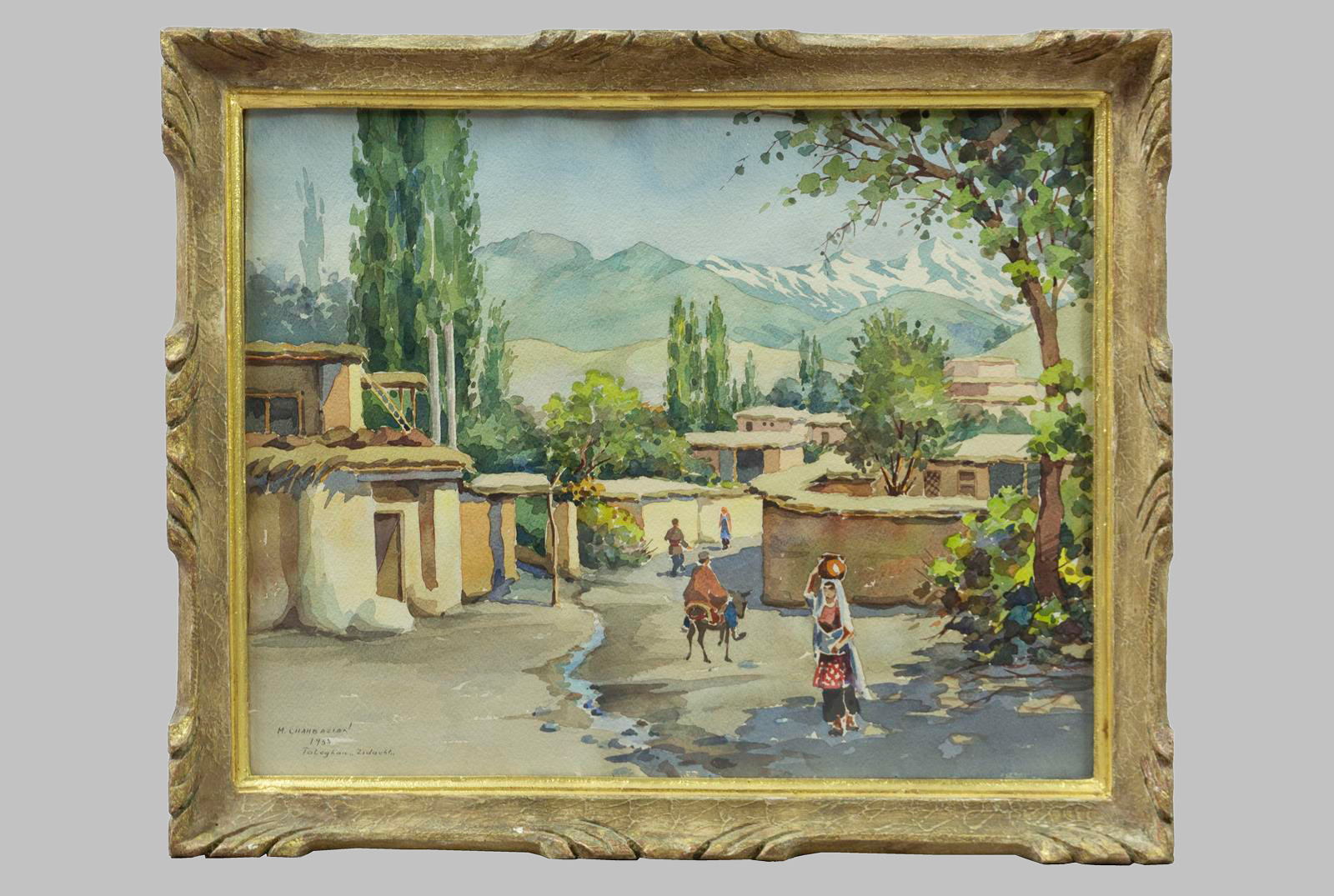 Watercolor on Paper by Misha Chahbazian (1904 - 1976)