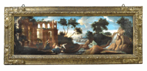 Óleo sobre lienzo de Gabriel Femenía i Maura (1685 - 1752)