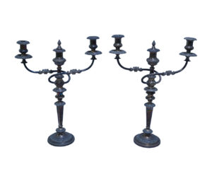 Pareja Candelabros Sheffield