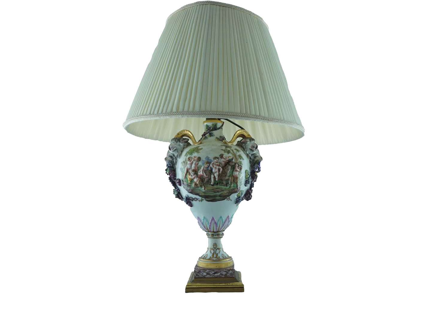 Lámpara Sobremesa de Porcelana