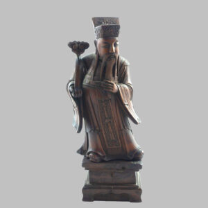Talla de Madera: Figura de "Lu Xing"