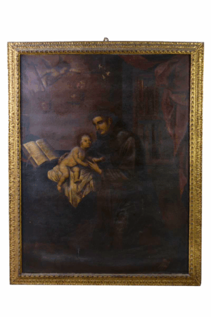 San Francisco de Asís con el Niño