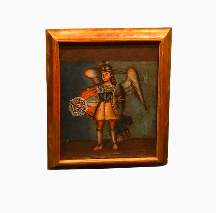 Óleo sobre Lienzo - Arte Mexicano, Siglo XVIII