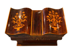 Jacaranda Domed Jewelry Box, maruqetería limoncillo.