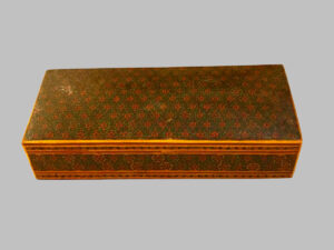 Persian box, with mosaic-shaped inlays.