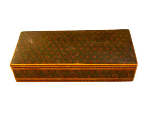Persian box, with mosaic-shaped inlays.