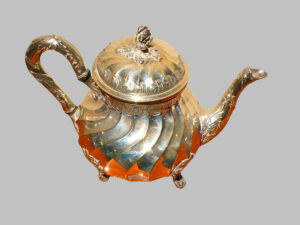 Tetera de Plata con Asa