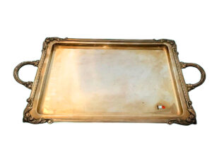 Bandeja de Plata con Dos Asas
