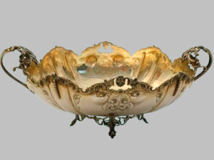 Frutero de Plata - Plata barroca.