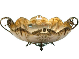 Frutero de Plata - Plata barroca.