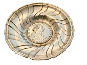 Bandeja plata de ley 925.