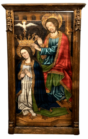 Coronación de la Virgen, Tomás Giner, Siglo XV