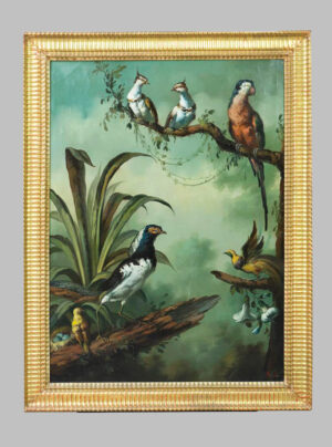 Oil on Canvas: Birds