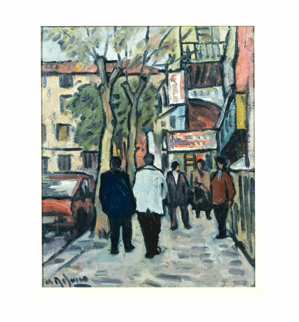 Oil on Canvas by Alceu Ribeiro (1919 - 2013)